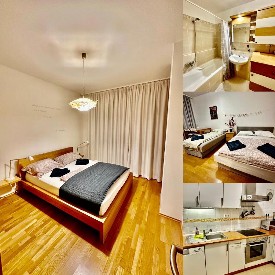 Central Apartment With Balcony Budapeste Exterior foto